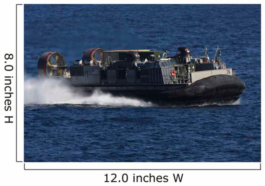 Landing Craft Air Cushion Wall Decal Design 5