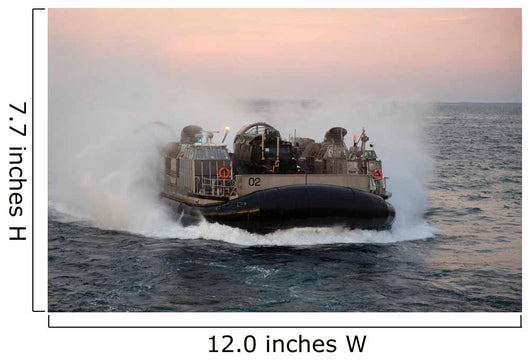 Landing Craft Air Cushion Wall Decal Design 3