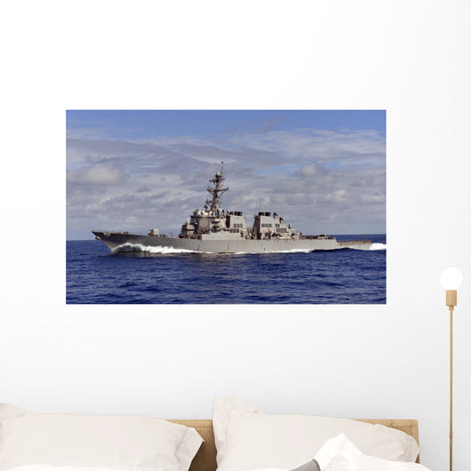 Guided-missile Destroyer Uss Higgins Wall Decal