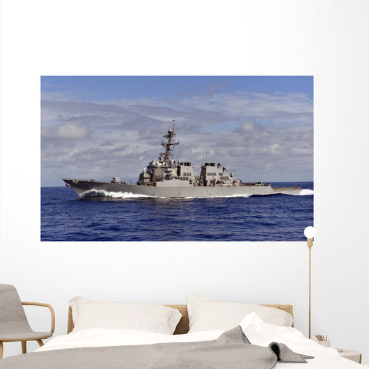 Guided-missile Destroyer Uss Higgins Wall Decal