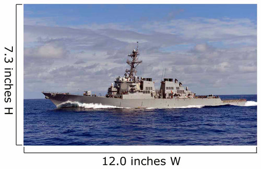 Guided-missile Destroyer Uss Higgins Wall Decal
