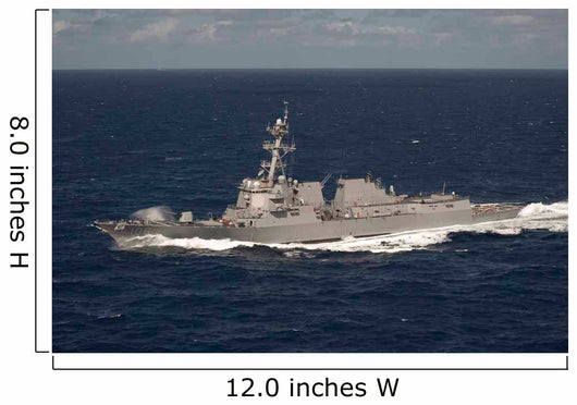 Arleigh Burke-class Guided-missile Destroyer Wall Decal Design 3