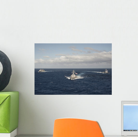Usns Rainier and Guided Wall Decal