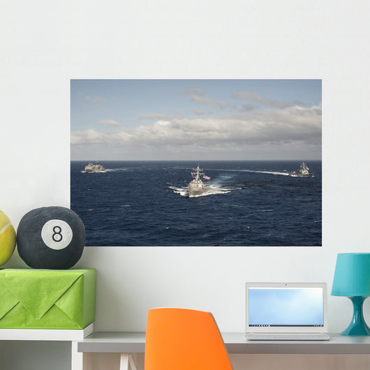 Usns Rainier and Guided Wall Decal