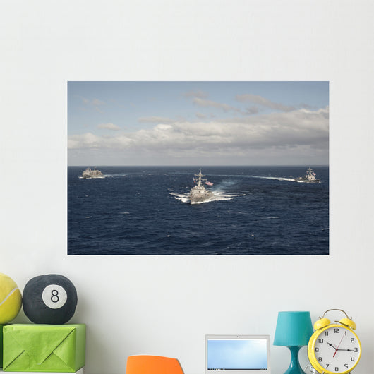 Usns Rainier and Guided Wall Decal