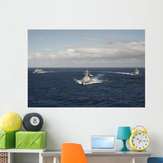 Usns Rainier and Guided Wall Decal