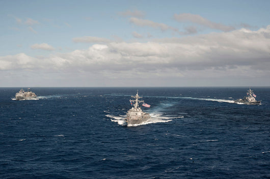 Usns Rainier and Guided Wall Decal