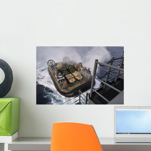 Landing Craft Air Cushion Wall Decal Design 1
