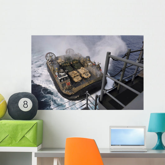 Landing Craft Air Cushion Wall Decal Design 1