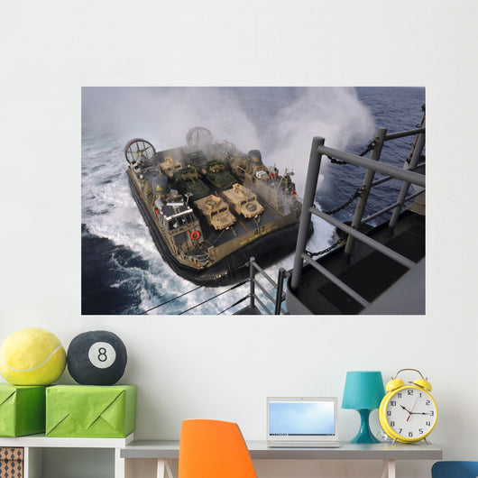 Landing Craft Air Cushion Wall Decal Design 1