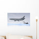 Kc-10 Extender Refuels F-22 Wall Decal