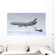 Kc-10 Extender Refuels F-22 Wall Decal