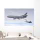 Kc-10 Extender Refuels F-22 Wall Decal