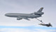 Kc-10 Extender Refuels F-22 Wall Decal