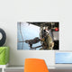 Naval Aircrewman Mans 50-caliber Wall Decal