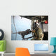 Naval Aircrewman Mans 50-caliber Wall Decal