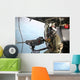 Naval Aircrewman Mans 50-caliber Wall Decal