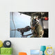 Naval Aircrewman Mans 50-caliber Wall Decal