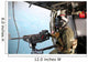 Naval Aircrewman Mans 50-caliber Wall Decal