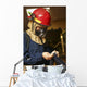 Machinery Repairman Puts Fire Wall Decal