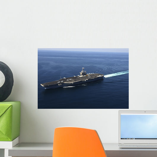 Aircraft Carrier Uss John Wall Decal
