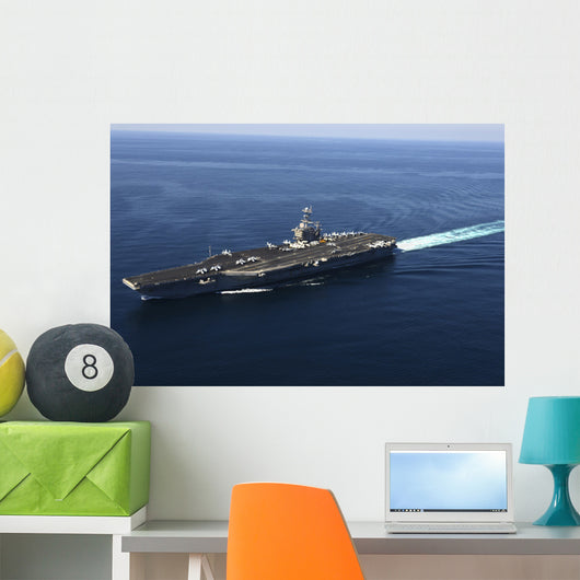 Aircraft Carrier Uss John Wall Decal