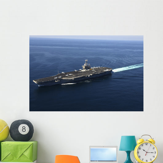 Aircraft Carrier Uss John Wall Decal