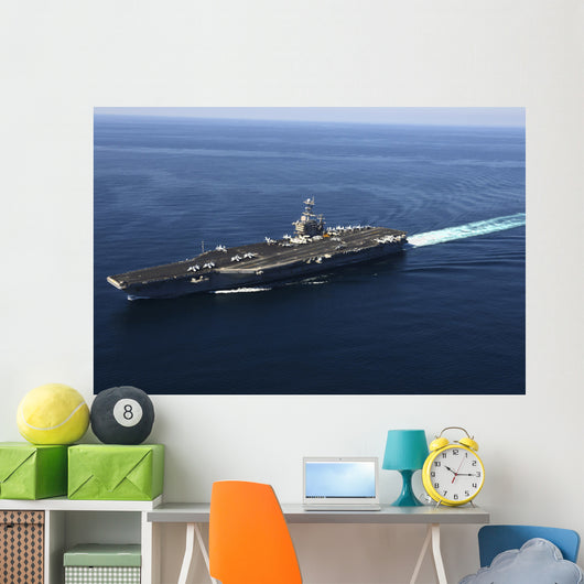 Aircraft Carrier Uss John Wall Decal