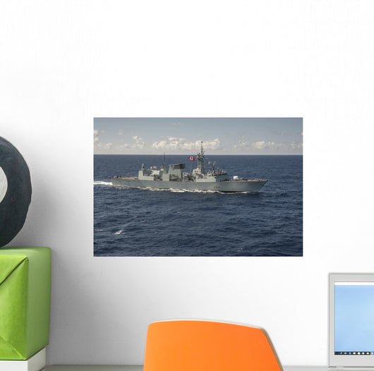 Canadian Frigate Hmcs Regina Wall Decal
