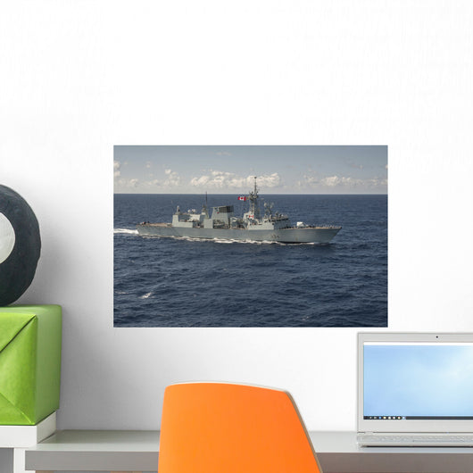 Canadian Frigate Hmcs Regina Wall Decal