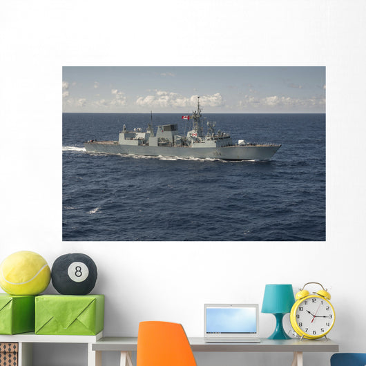 Canadian Frigate Hmcs Regina Wall Decal
