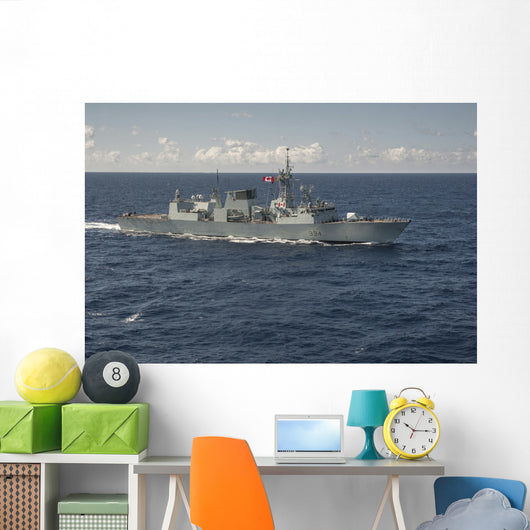Canadian Frigate Hmcs Regina Wall Decal