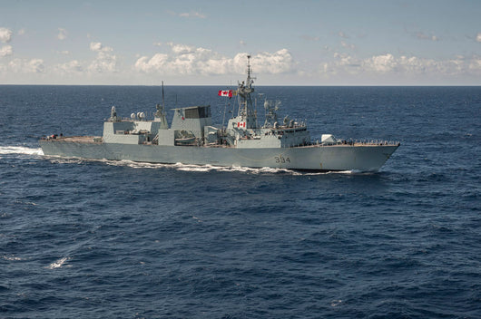 Canadian Frigate Hmcs Regina Wall Decal