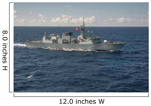 Canadian Frigate Hmcs Regina Wall Decal