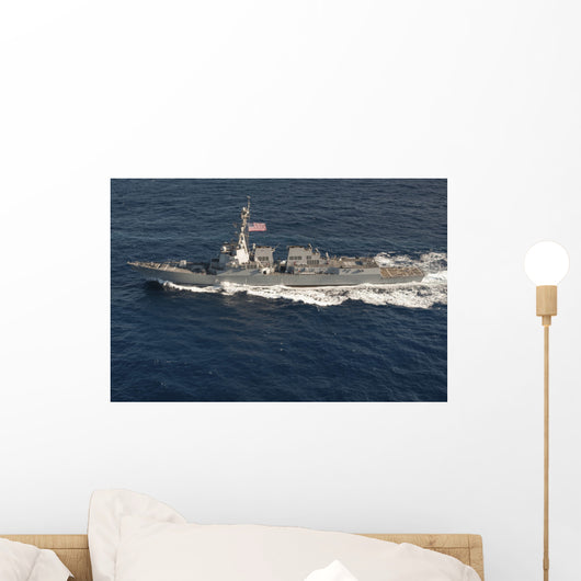 Arleigh Burke-class Guided-missile Destroyer Wall Decal Design 1