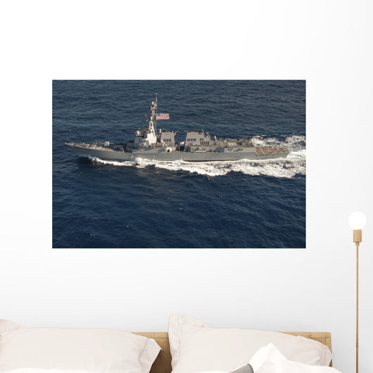 Arleigh Burke-class Guided-missile Destroyer Wall Decal Design 1