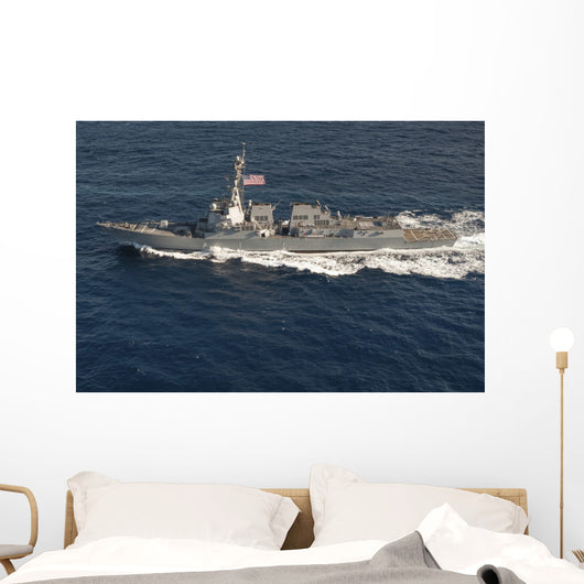Arleigh Burke-class Guided-missile Destroyer Wall Decal Design 1