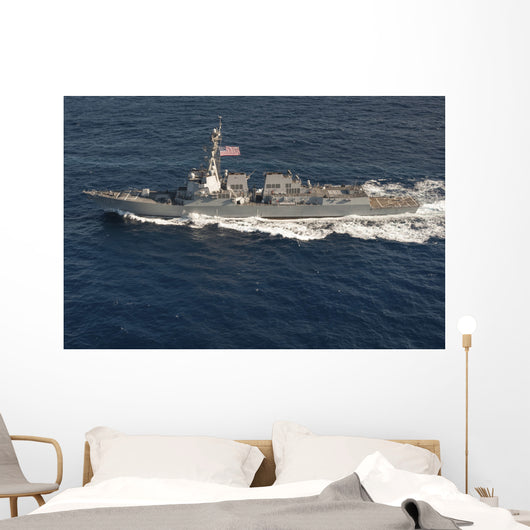 Arleigh Burke-class Guided-missile Destroyer Wall Decal Design 1