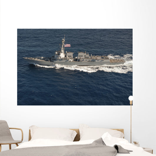 Arleigh Burke-class Guided-missile Destroyer Wall Decal Design 1