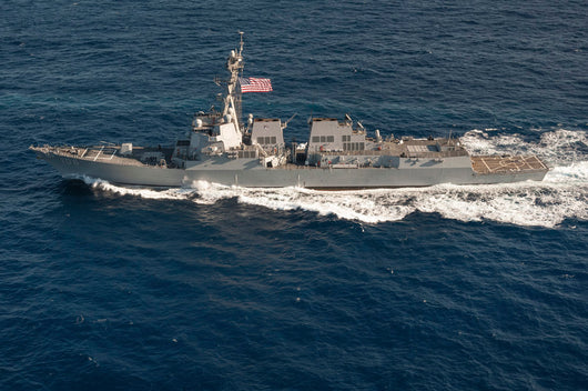 Arleigh Burke-class Guided-missile Destroyer Wall Decal Design 1
