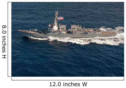 Arleigh Burke-class Guided-missile Destroyer Wall Decal Design 1