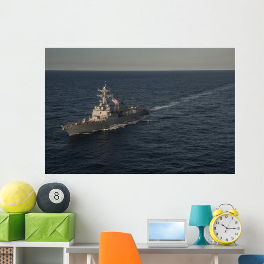 Sailors Man Rails Uss Wall Decal Design 1