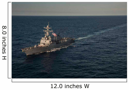 Sailors Man Rails Uss Wall Decal Design 1