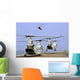 Ch-46e Sea Knight Helicopters Wall Decal