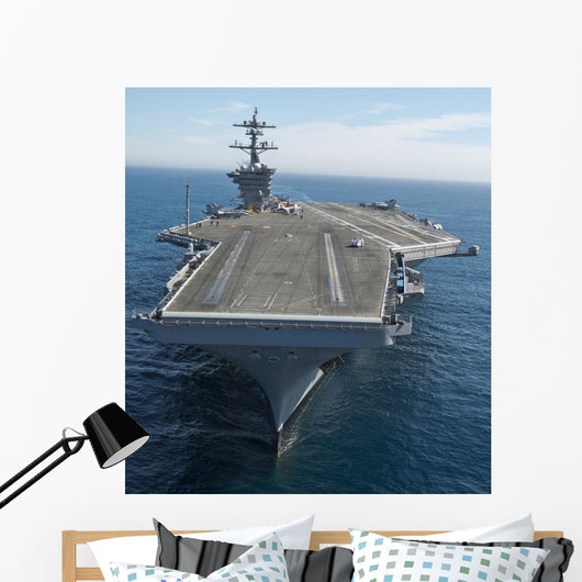Aircraft Carrier Uss Carl Wall Decal Design 6