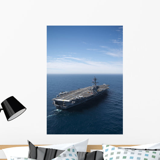 Aircraft Carrier Uss Carl Wall Decal Design 4