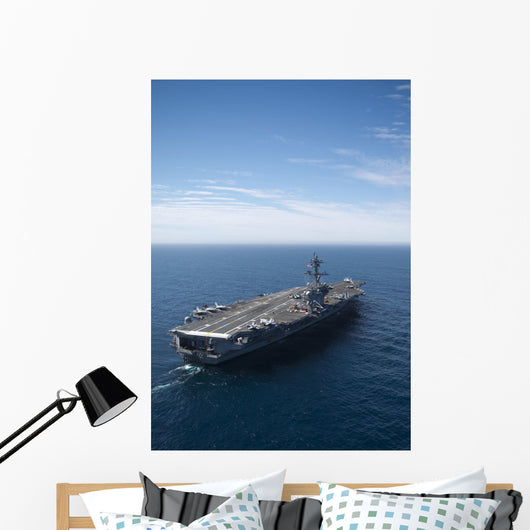 Aircraft Carrier Uss Carl Wall Decal Design 4