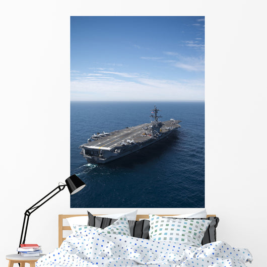 Aircraft Carrier Uss Carl Wall Decal Design 4