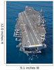 Aircraft Carrier Uss Carl Wall Decal Design 3
