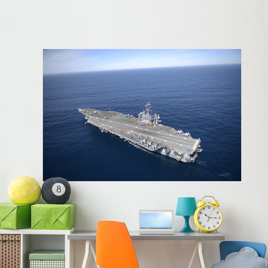Aircraft Carrier Uss Carl Wall Decal Design 2